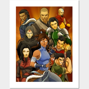 THE LEGEND OF KORRA.2 Posters and Art